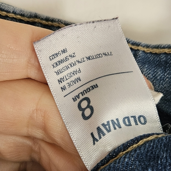 Old Navy Jeans Rocker Style size 8 - Picture 3 of 4